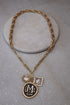 Triple Coin Necklace