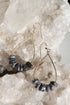 Labradorite Loop Earrings