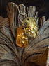 Gold Shield Earrings