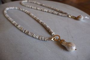 White Turquoise Necklace