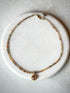 R- Multicolor Zircon Necklace w/ Charm