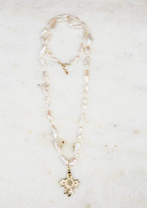 ivory pearls, cross