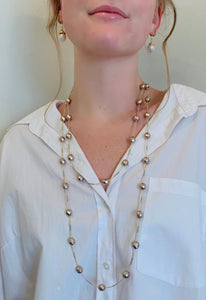 60 Inch Vintage Spacer Necklace