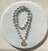 Grey Classic Pearl Necklace