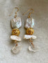 Pearl and Crystal Earrings